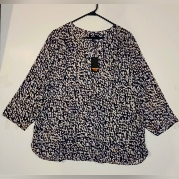 NYDJ 360 Curves Blouse NWT Size 1X - Picture 1 of 11